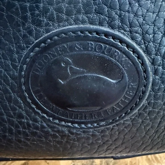 Dooney & Bourke Black Leather Crossbody Bag - Picture 5 of 6
